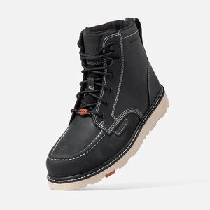 NEW Brunt Marin 6” Black Comp Toe Waterproof Boots, 12